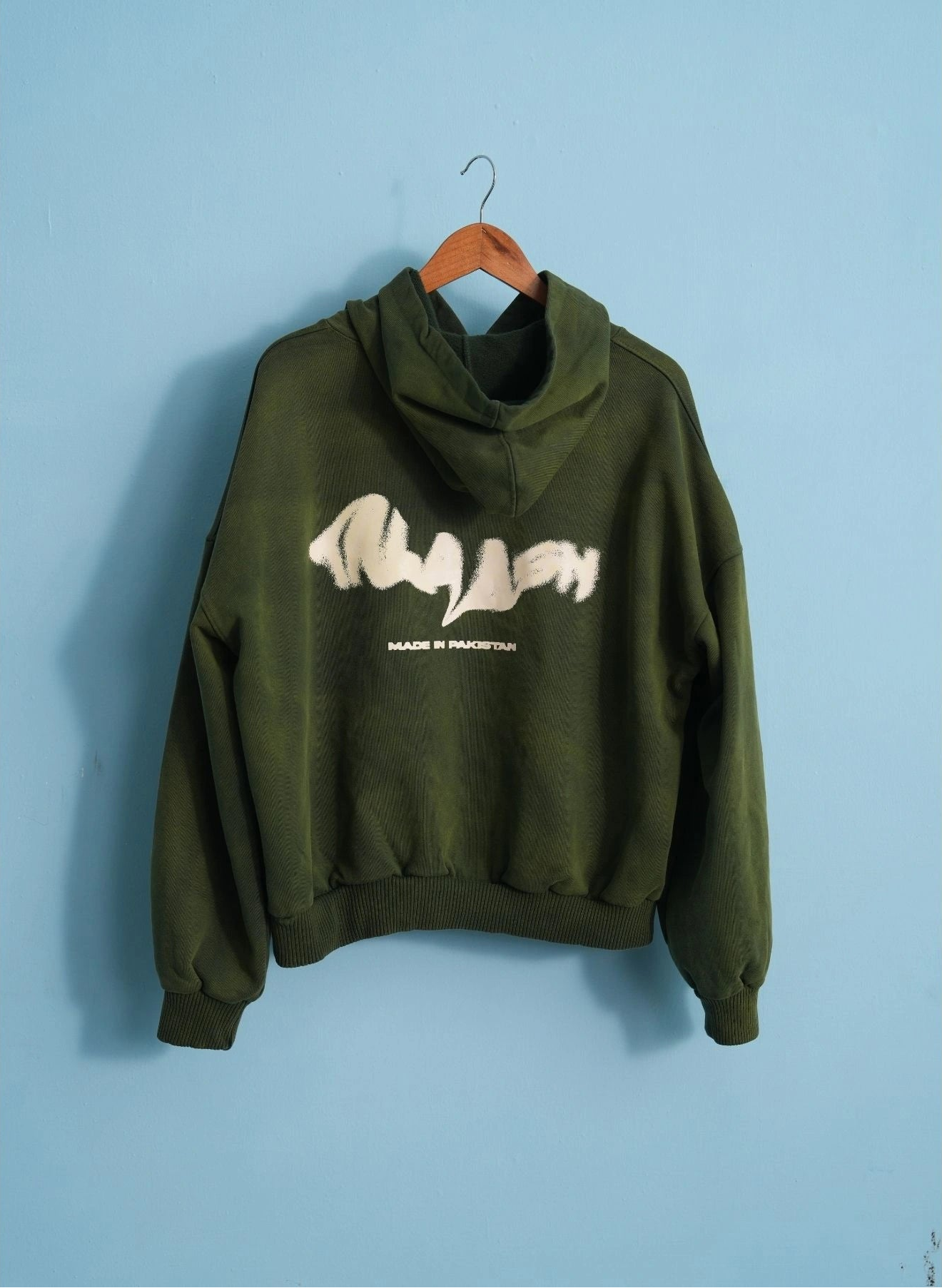 MILITARY GREEN MIP HOODIE