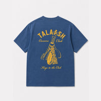 OC BLUE ACID WASHED T-SHIRT