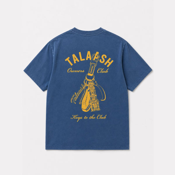 OC BLUE ACID WASHED T-SHIRT