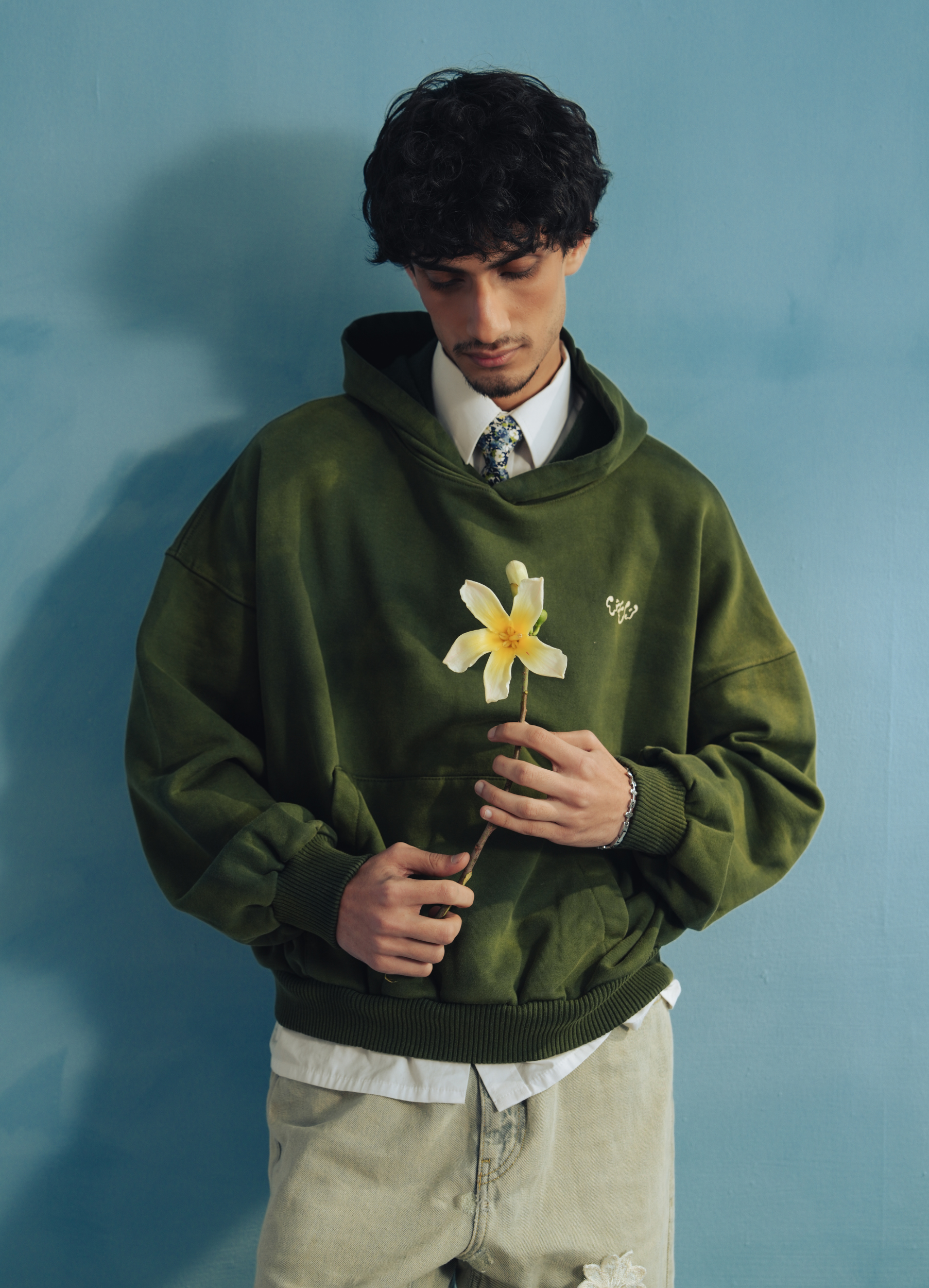 MILITARY GREEN MIP HOODIE